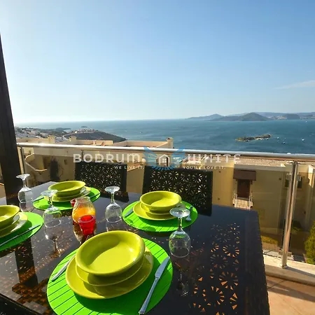 Feriehus Bodrum Royal Heights 2 Bedroom Full Seaview Holiday Homes E60 Bogazici