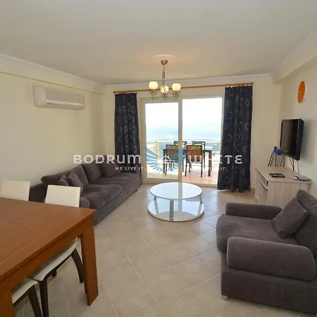 Bodrum Royal Heights 2 Bedroom Full Seaview Holiday Homes E60 Feriehus